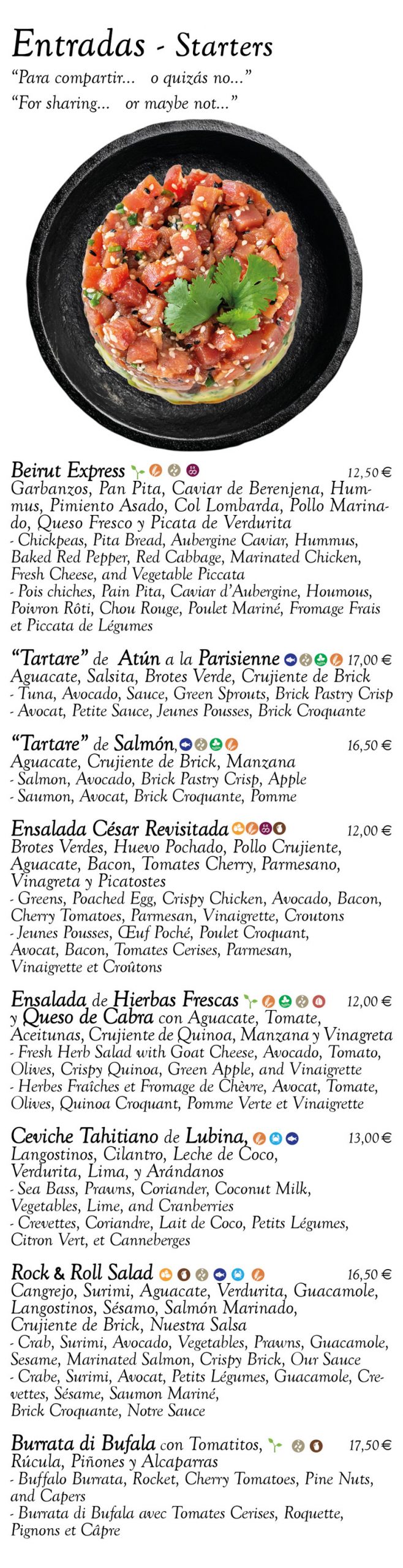 Entradas